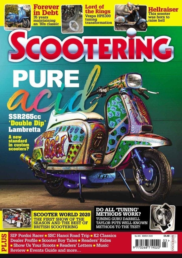 Scootering magazine cover