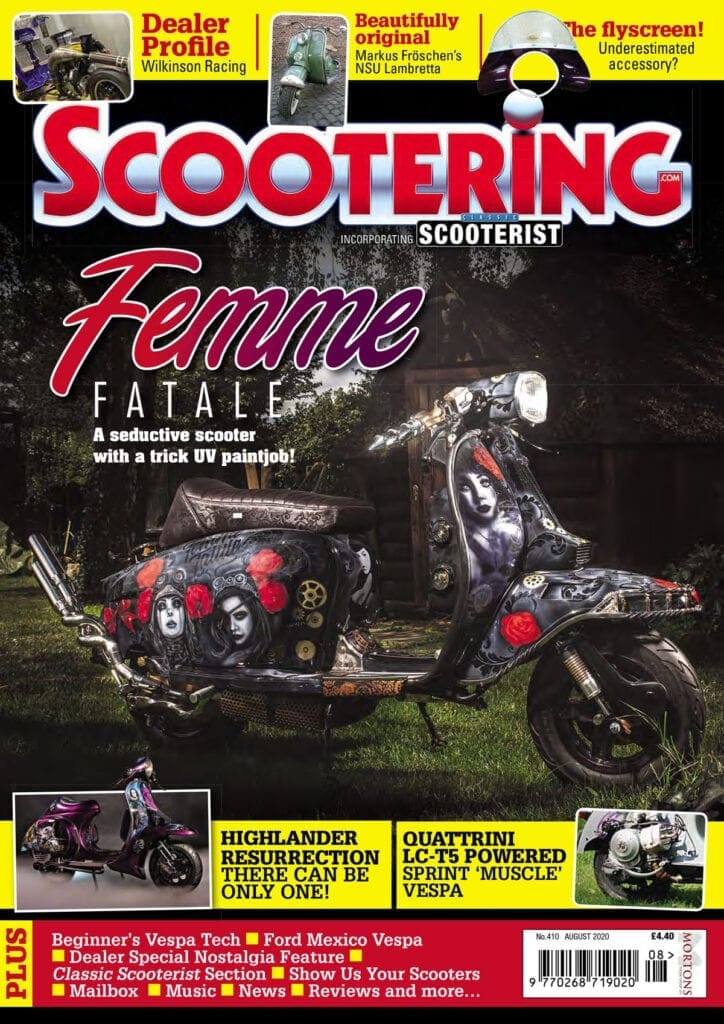 Scootering magazine cover