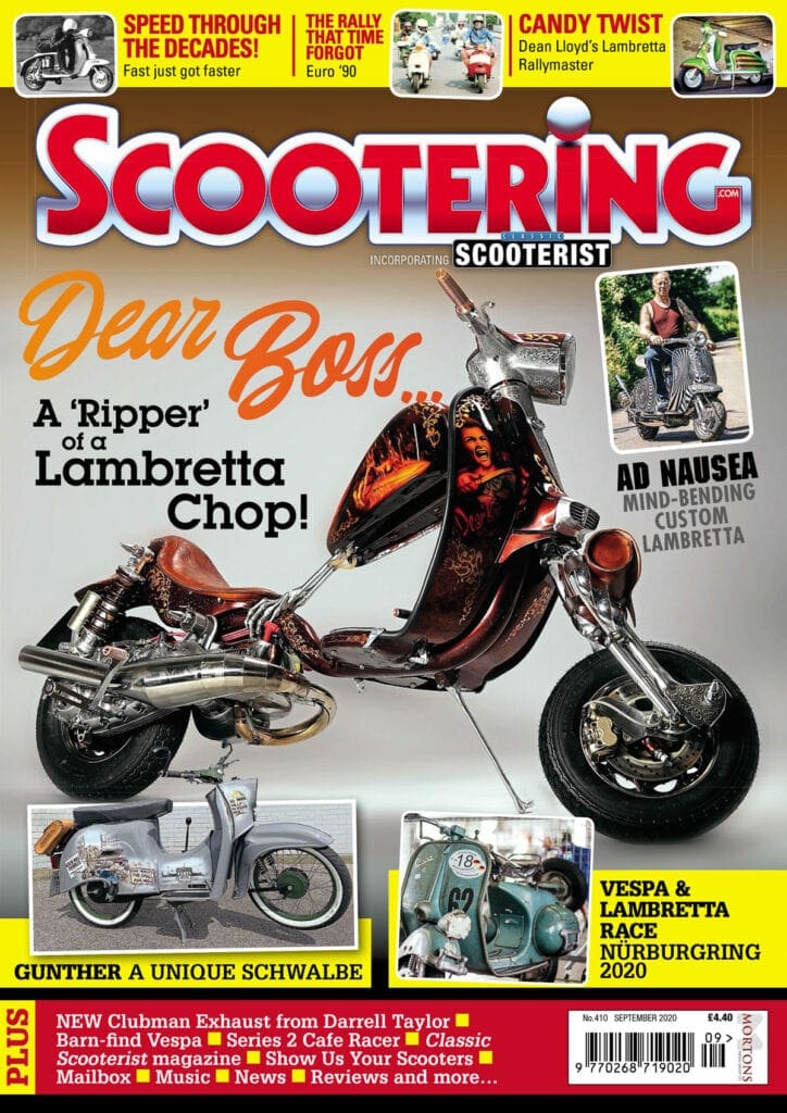 Scootering cover