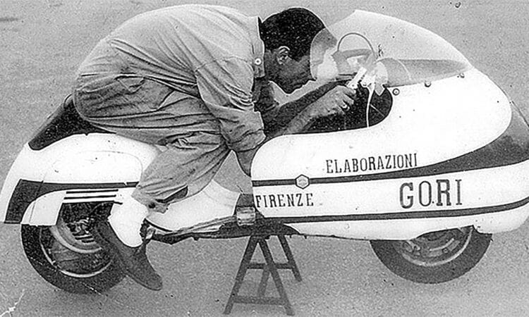 Giancarlo Gori cracked the 150 km/h mark in 1967