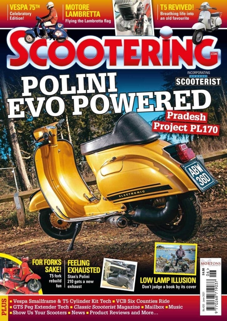 June issue of Scootering magazine