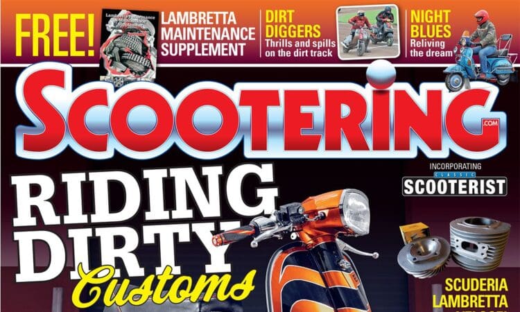 Scootering Magazine Cover - August 2021