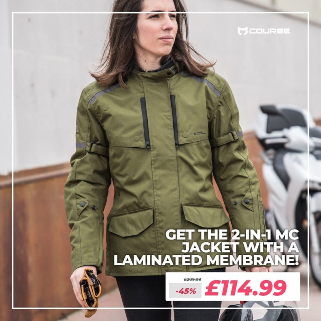 Check Out XLMOTO's Course Commuter Jacket