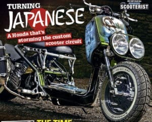Scootering November issue cover