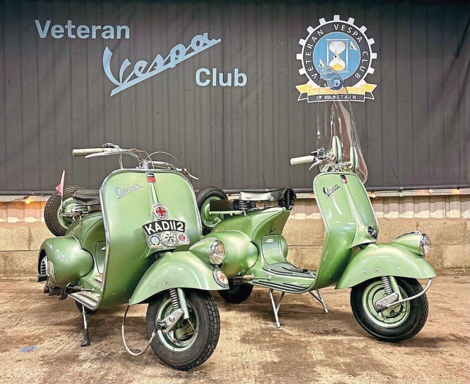 Veteran Vespa Club earns its stripes with world first!