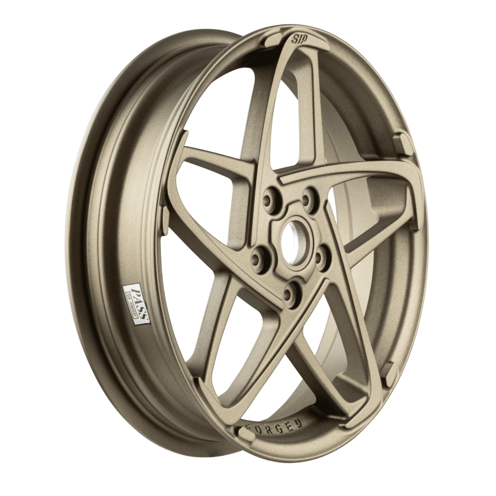 SIP Launches Lightweight Forged 13-Inch Rims for Vespa GTS Models