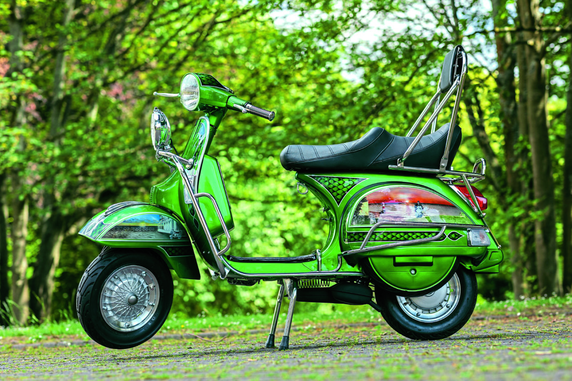 Brighton Beach: A Full-Custom Vespa Inspired by Quadrophenia and the 80s Scooter Scene