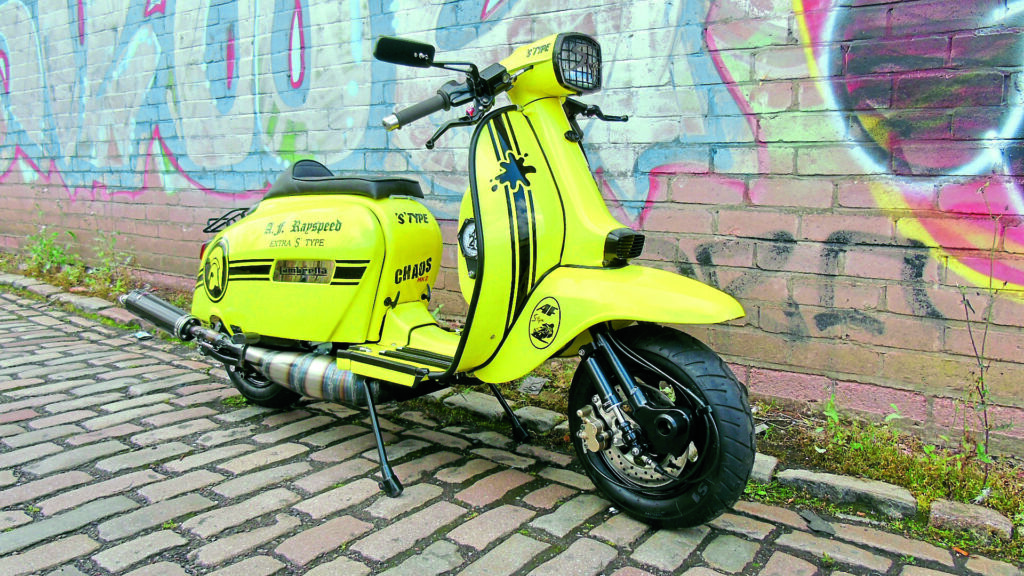 Rapido 225, running a Dellorto 30mm, with a SIP Nordspeed pipe - a solid combo