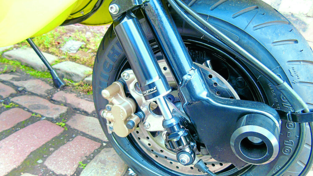 Rapido 225, running a Dellorto 30mm, with a SIP Nordspeed pipe - a solid combo