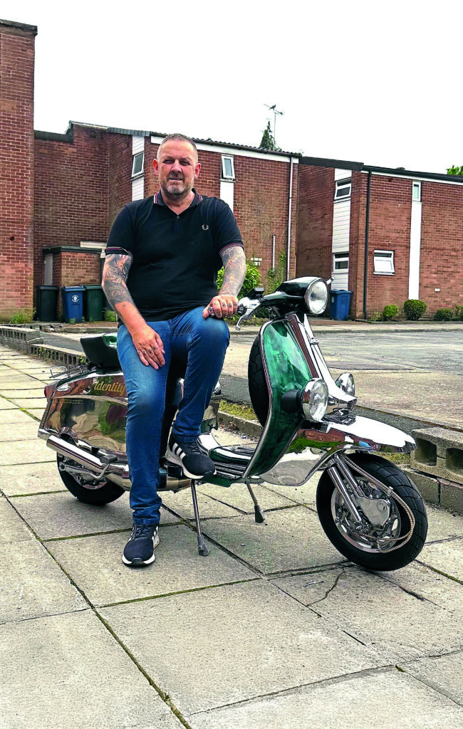 Carl Ellis’s ‘Identity Crisis’ Scooter Build