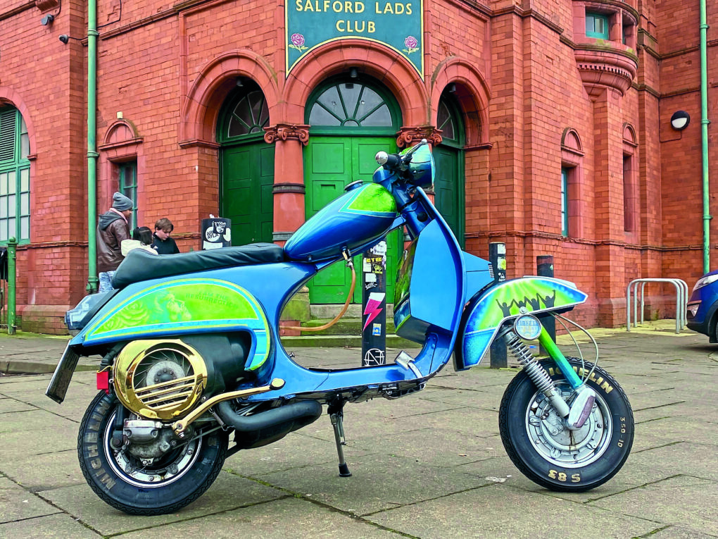 Fools Gold: The Stone Roses Tribute Vespa That Turned Heads