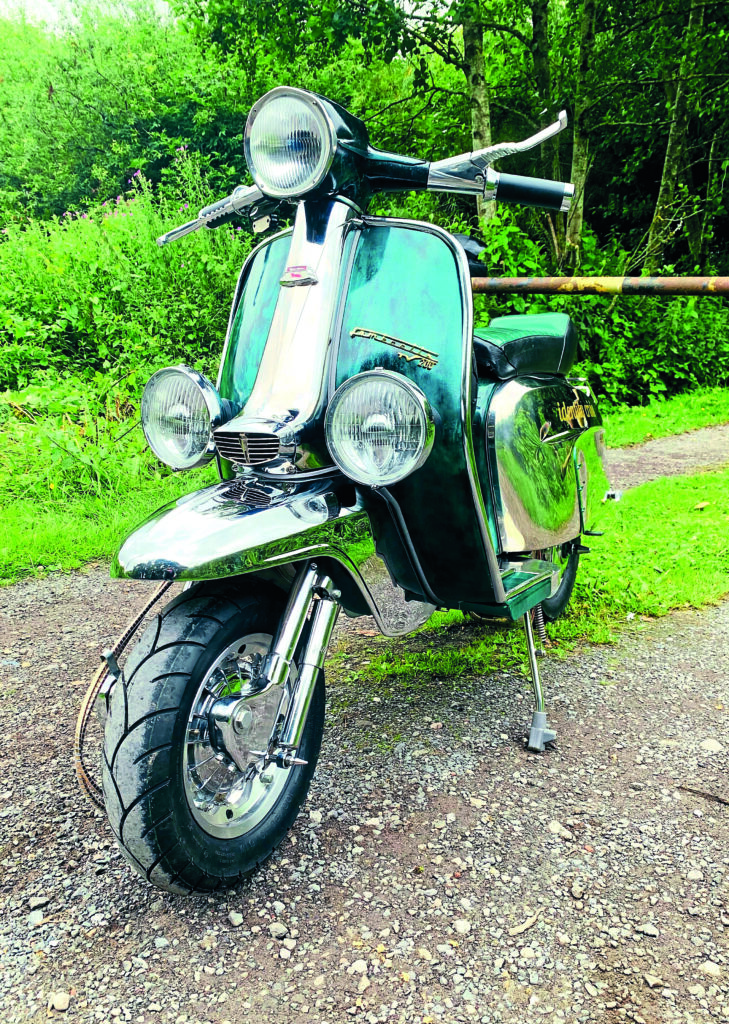 Carl Ellis’s ‘Identity Crisis’ Scooter Build