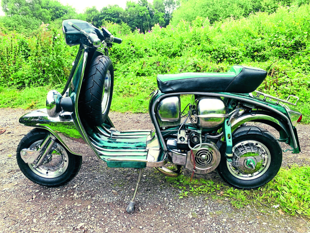 Carl Ellis’s ‘Identity Crisis’ Scooter Build