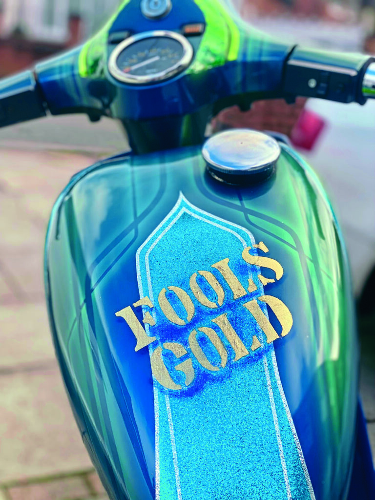 Fools Gold: The Stone Roses Tribute Vespa That Turned Heads