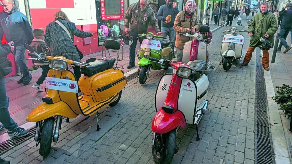 Lambretta Club of Gibraltar Club rideout