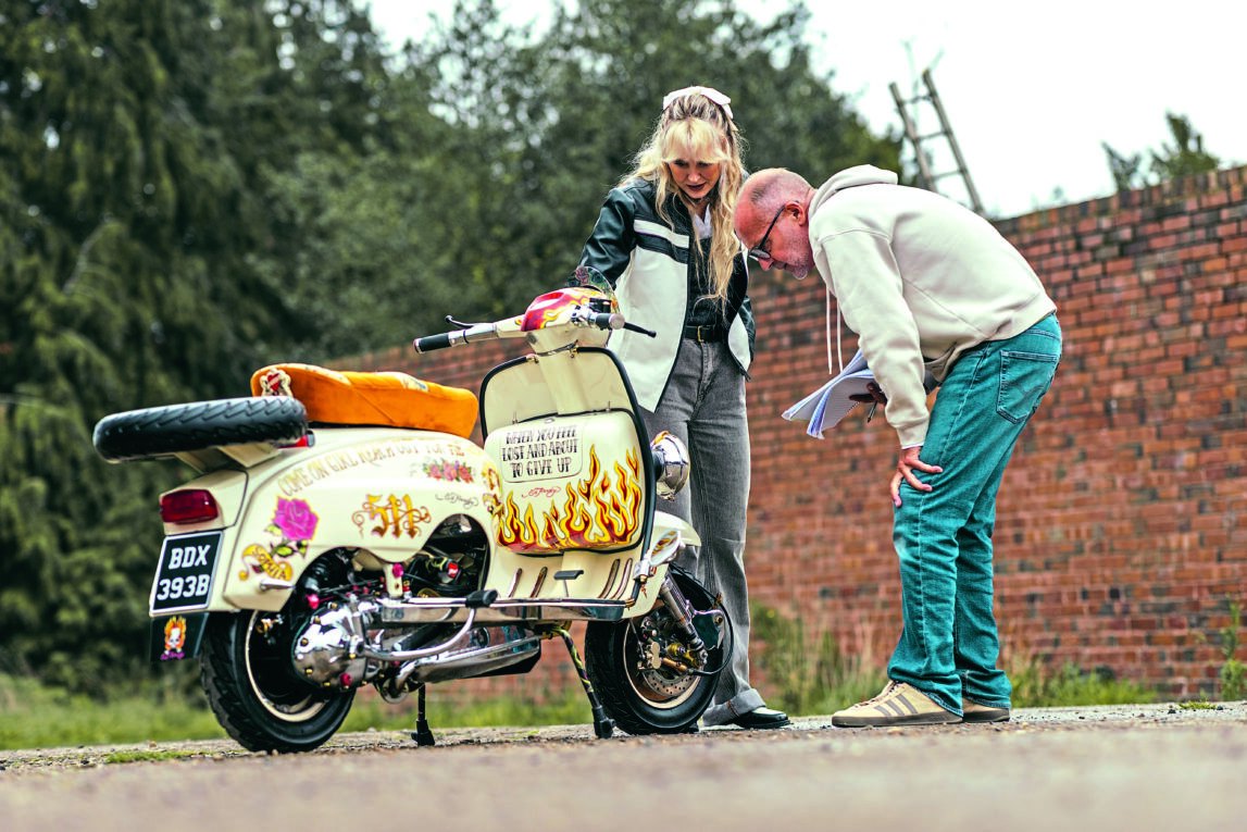 Lambretta Li Special 125 reborn through ink, paint and passion