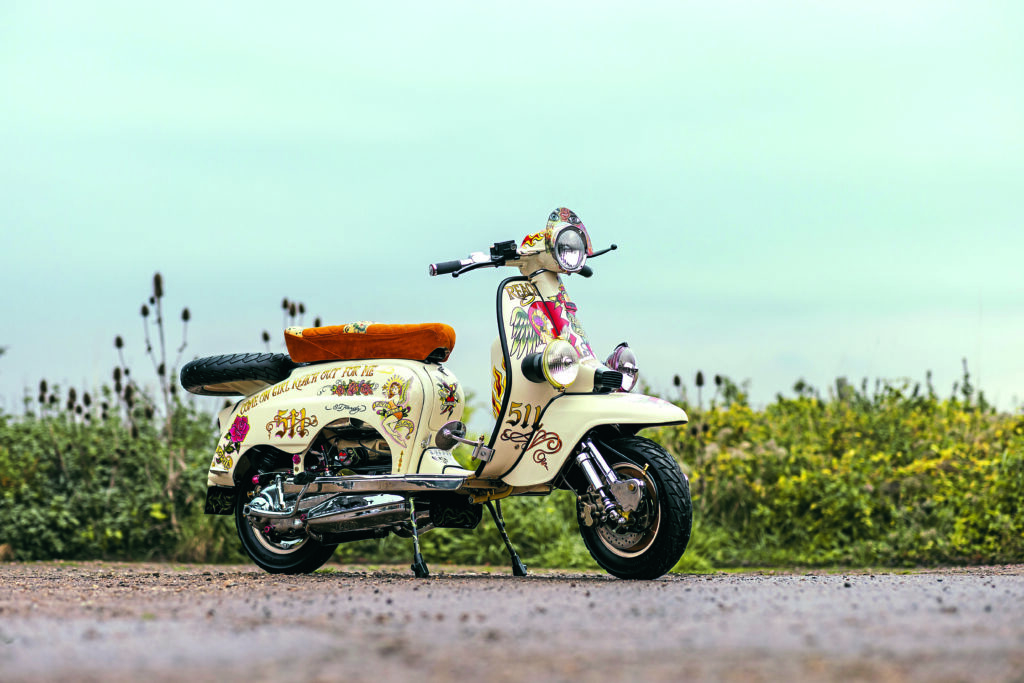 Lambretta Li Special 125 reborn through ink, paint and passion