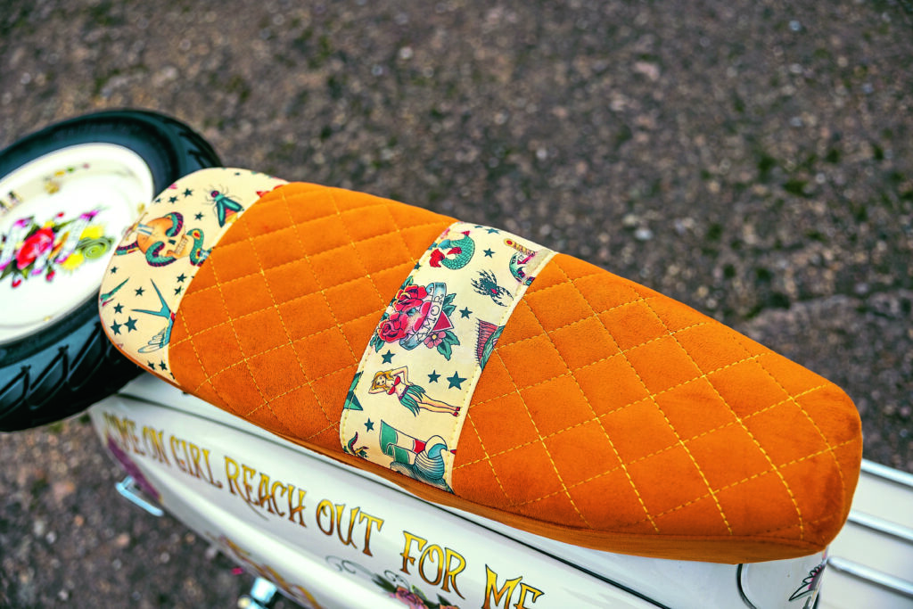 Lambretta Li Special 125 reborn through ink, paint and passion