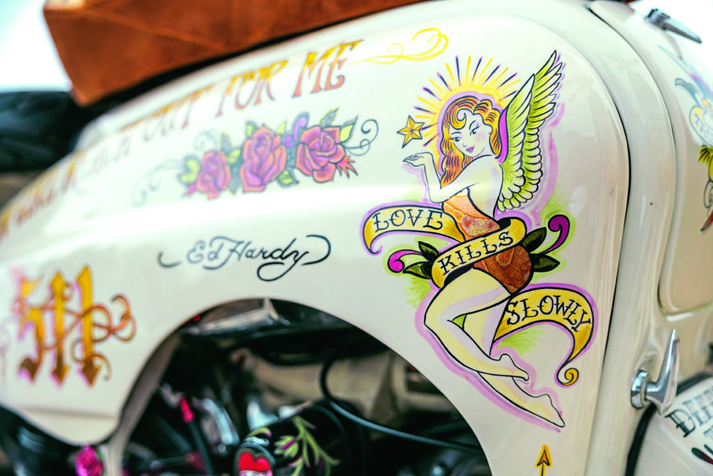 Lambretta Li Special 125 reborn through ink, paint and passion