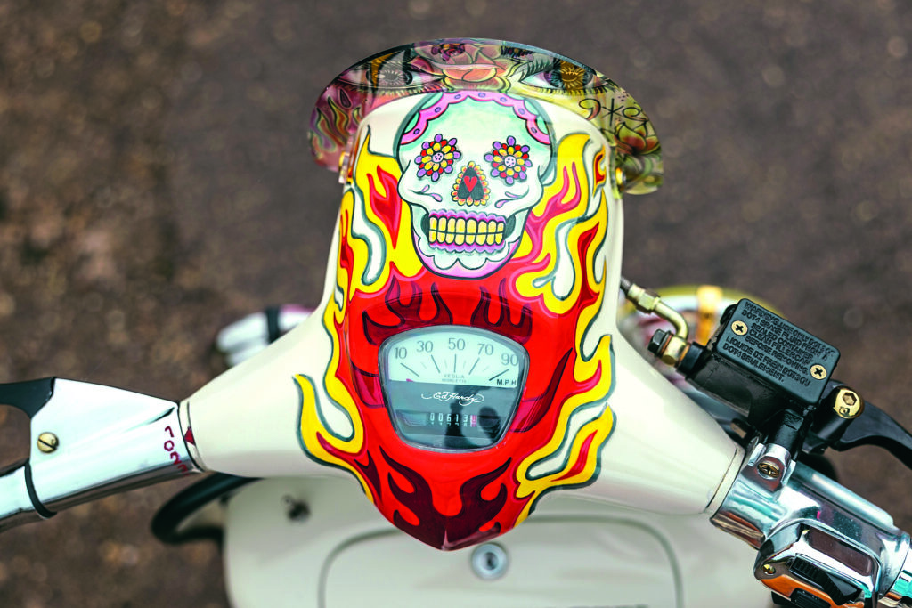 Lambretta Li Special 125 reborn through ink, paint and passion