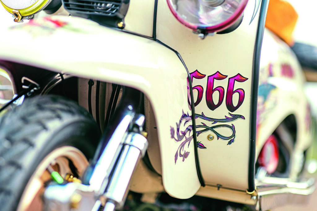 Lambretta Li Special 125 reborn through ink, paint and passion