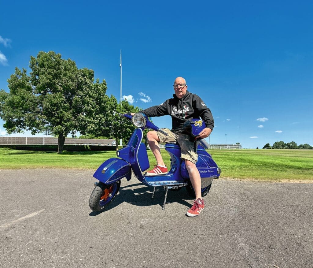 Custom Vespa PX125 street racer: Gwyn Thomas’ 38-year journey to his first scooter