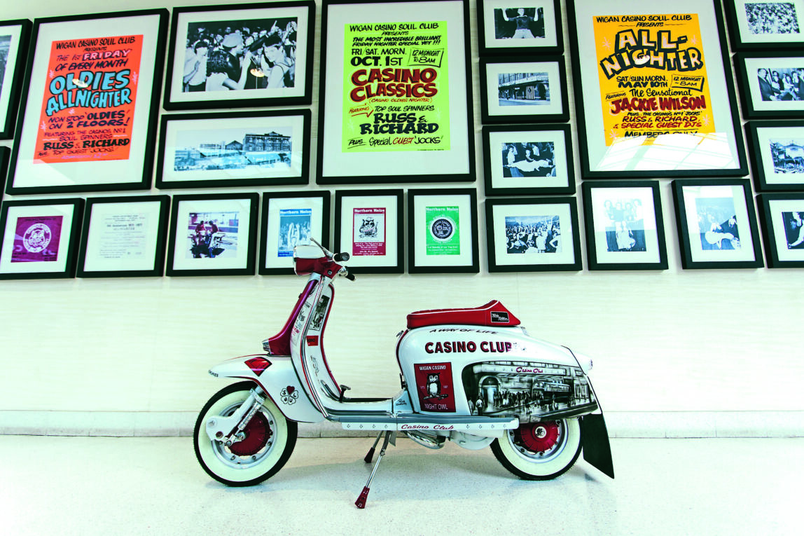 Wall of Memorabilia.