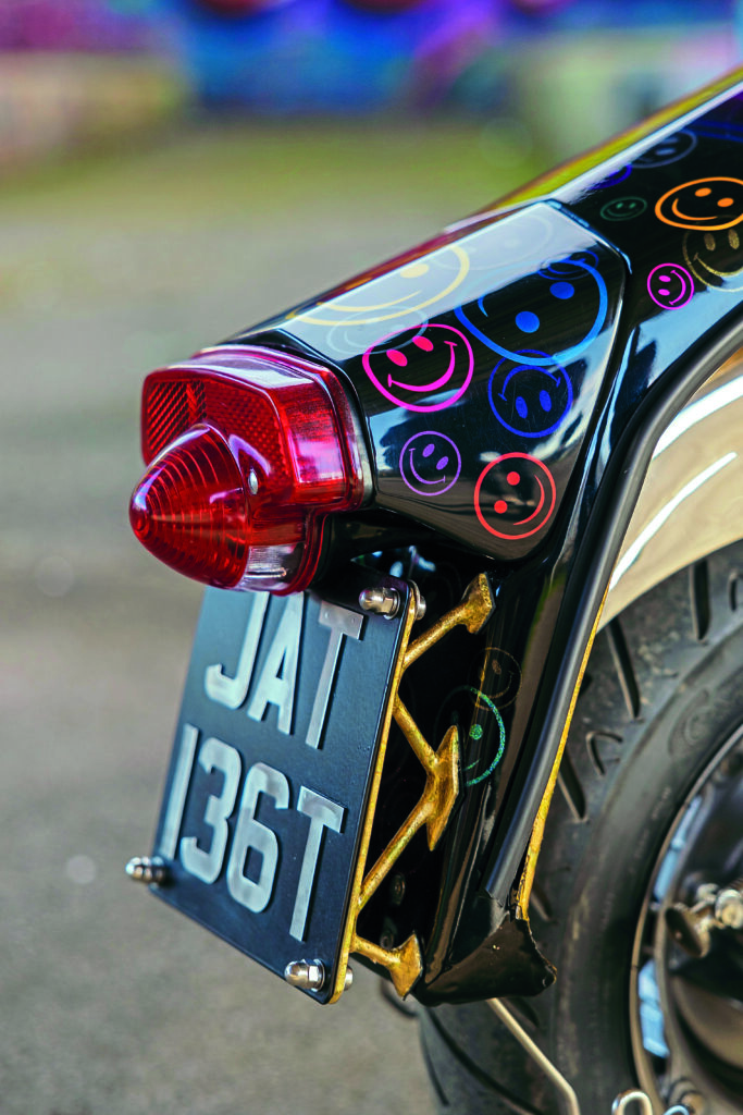 Old number plate