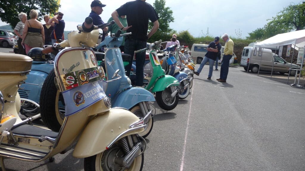 Vespa celebration highlights from SIP Scootershop