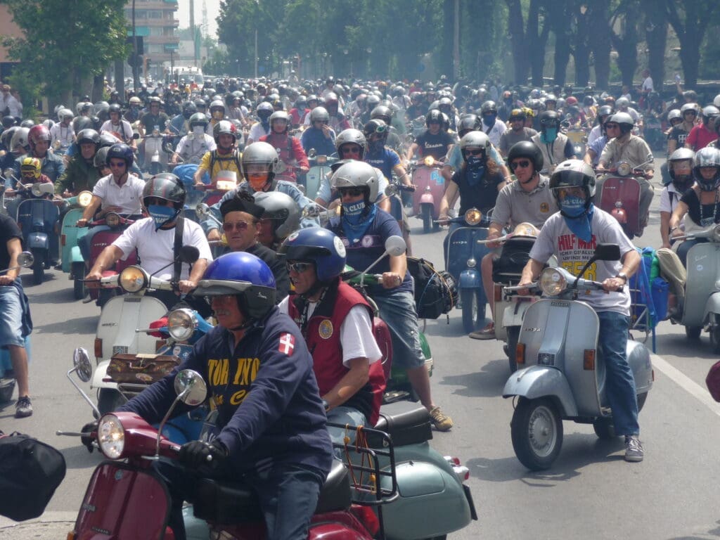 Vespa celebration highlights from SIP Scootershop