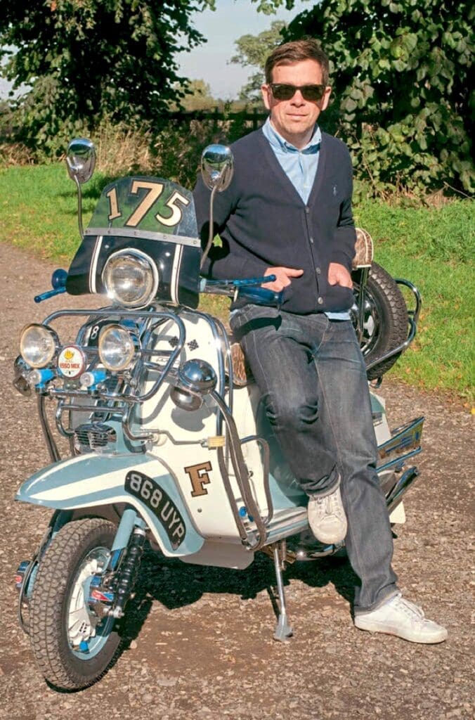 Dean Fradley and his Imperial TV 175