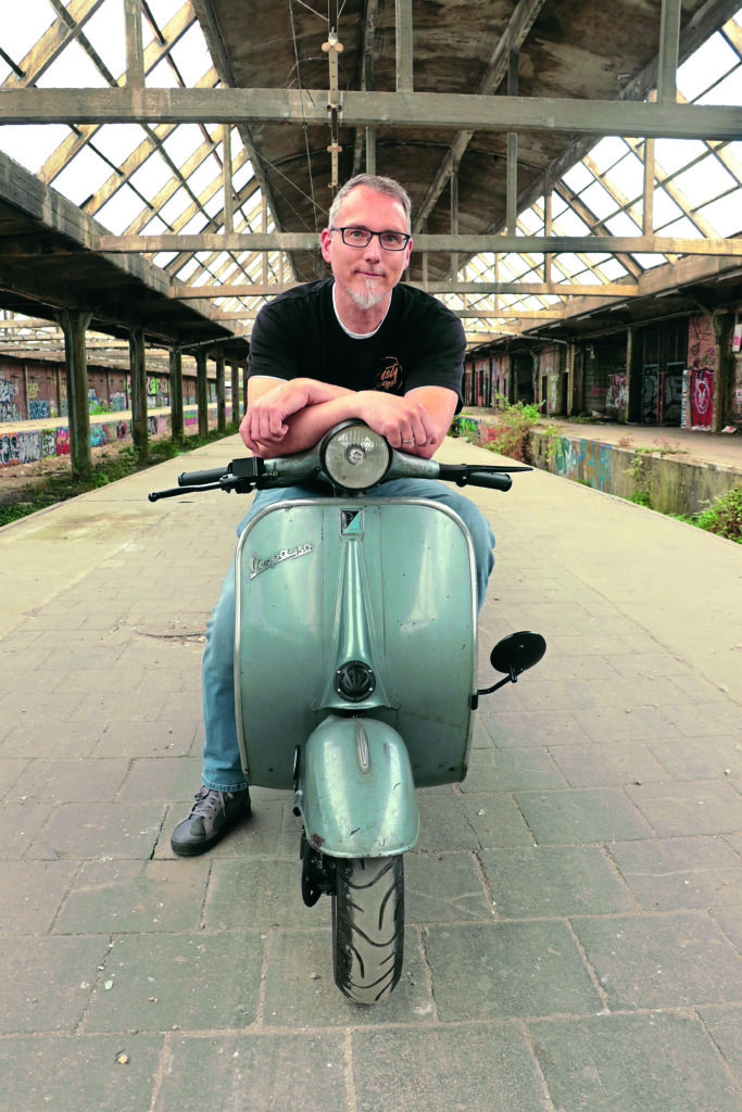 Vespa VBA 150 from the late 1950s