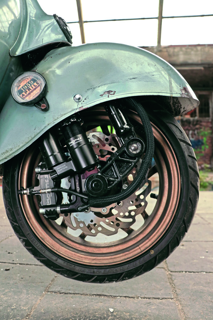 Vespa VBA 150 from the late 1950s