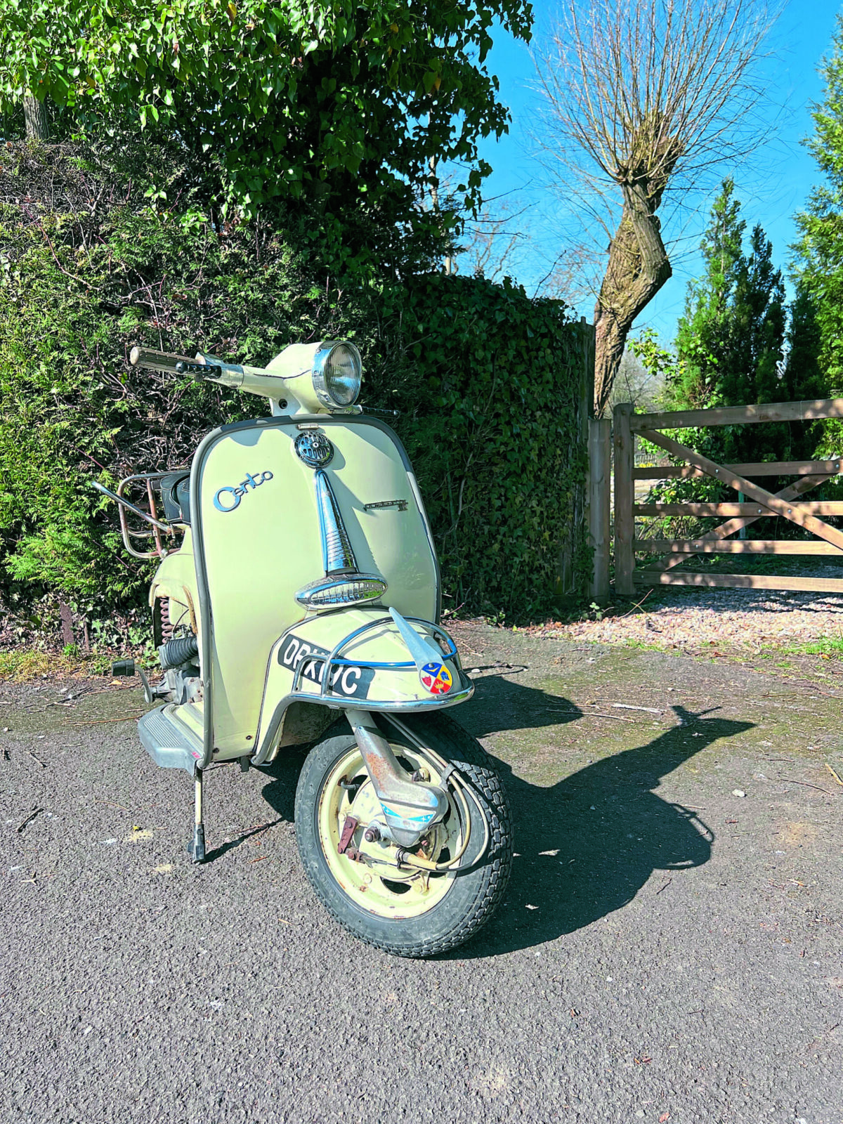 A little Lambretta Cento with a big story | Scootering Magazine