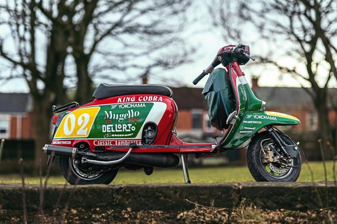 King Cobra 02: preserving Classic Lambrettas street racer history
