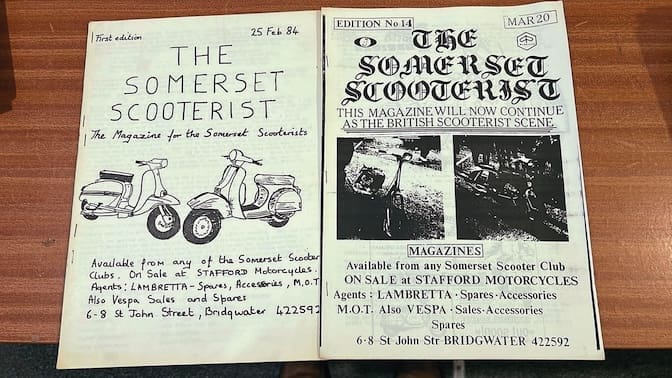 The Somerset Scooterist.