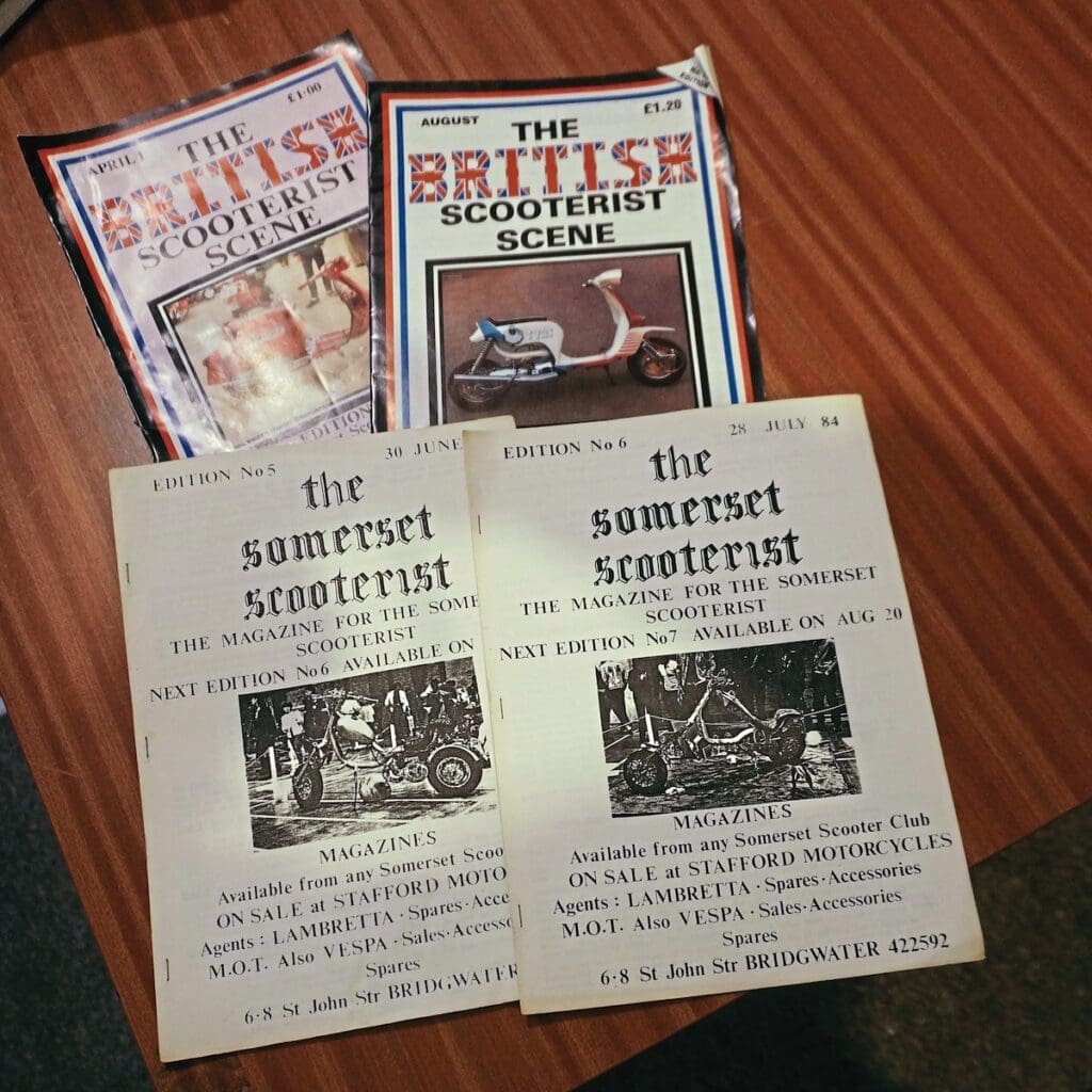 Out of The Somerset Scooterist came British Scooterist Scene.