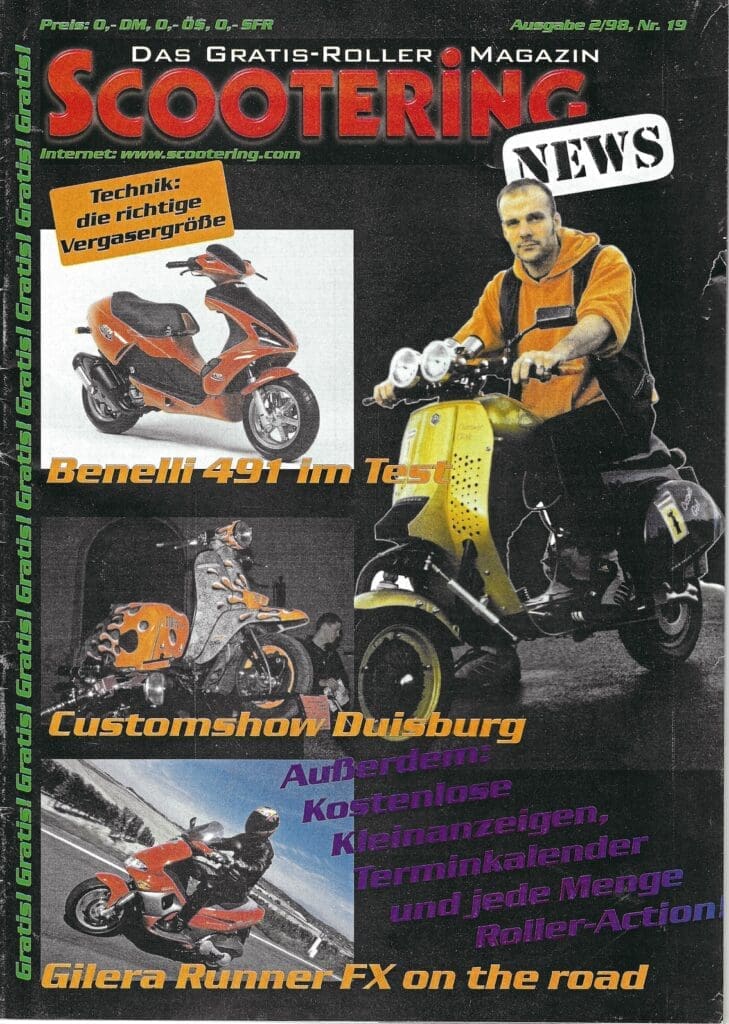 Scootering's German language edition