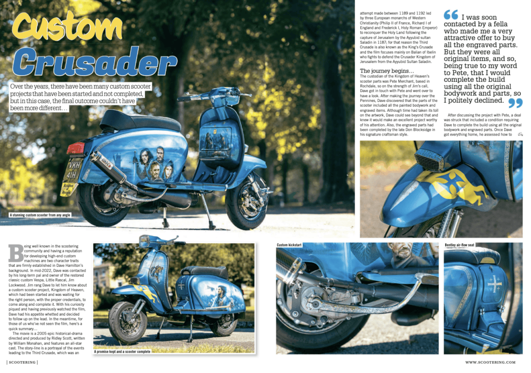 FREE 100-page digital magazine celebrates the best of classic scooters and motorcycles