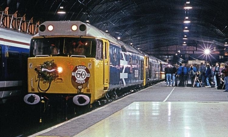 Class 50s’ 1994 Paddington farewell re-created