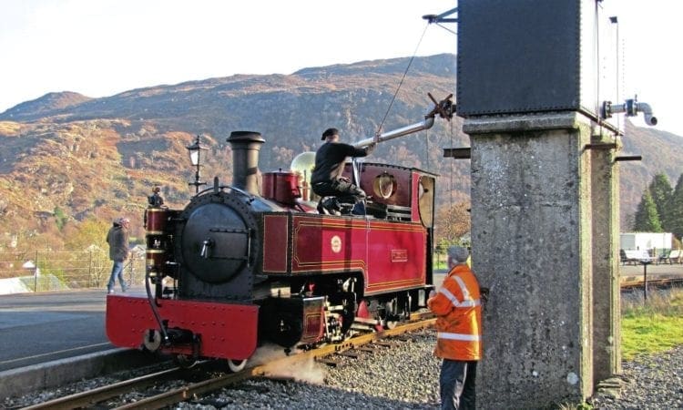Russell steams to Beddgelert for first time since 1937