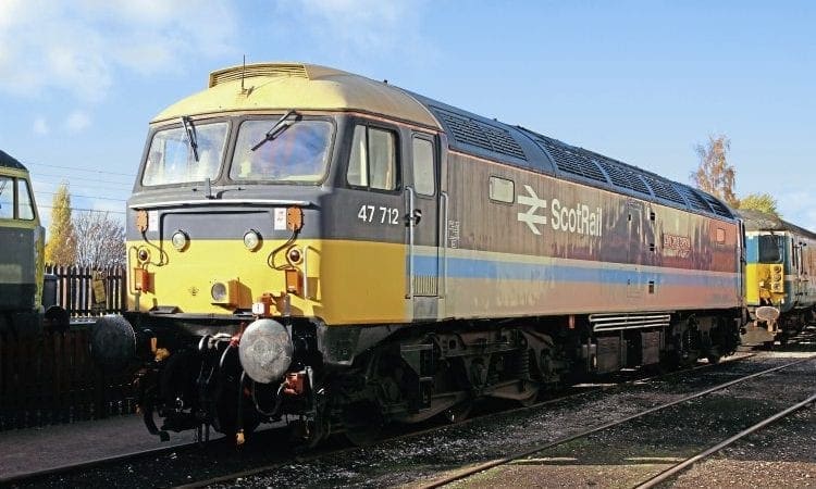 Class 47 No. 47712 set for main line return