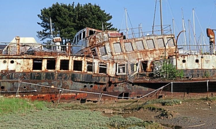 Restoration of Southern Railway paddle steamer Ryde sunk