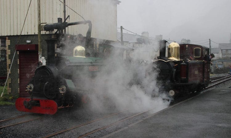 The Evans return to Ffestiniog & Welsh Highland Railways