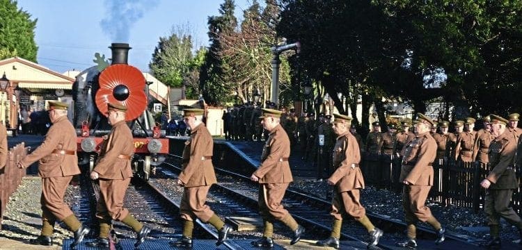 Gloucs-Warks honours fallen railway workers