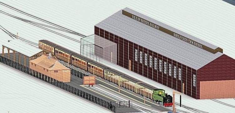 £2.2million reconstruction for VoR’s Aberystwyth station