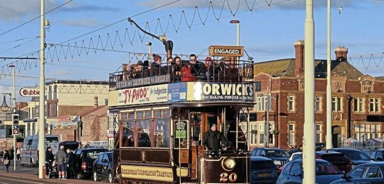 Birkenhead No. 20 makes its much-belated Blackpool debut