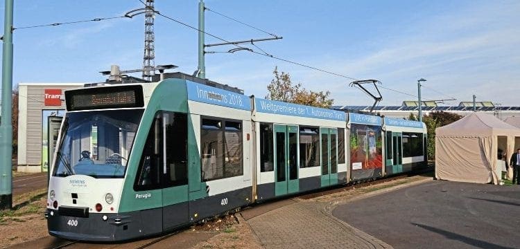 World’s ‘first autonomous’ tram carries passengers in Germany