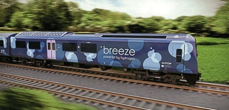 It’s a breeze as Alstom and Eversholt Rail unveil hydrogen train for UK