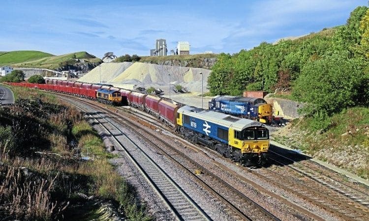 Railfreight rises by 3% – but still at record low levels